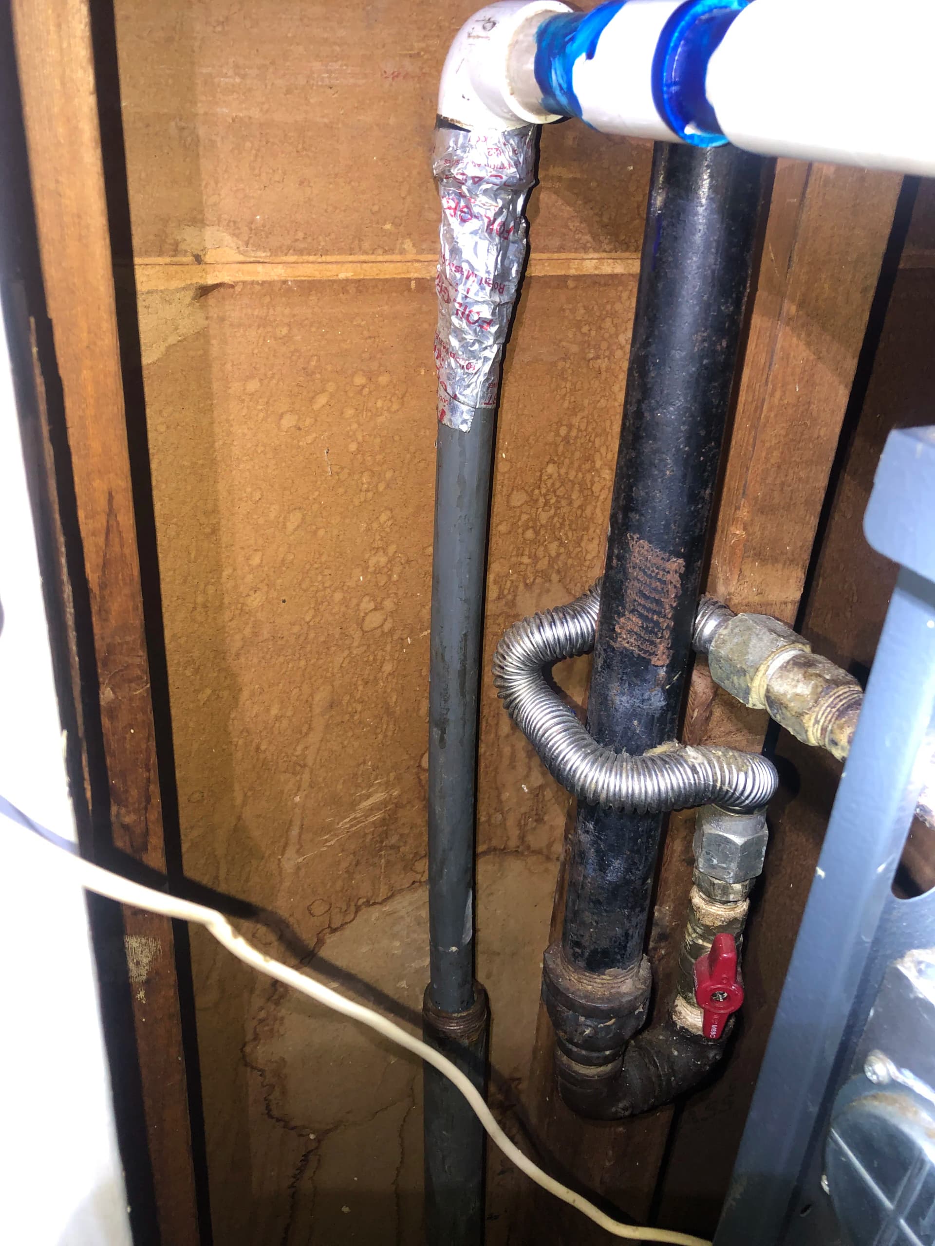 Gallery photos for Clogged Condensate Drain Line and Blower Assembly Cleaning: Image #2