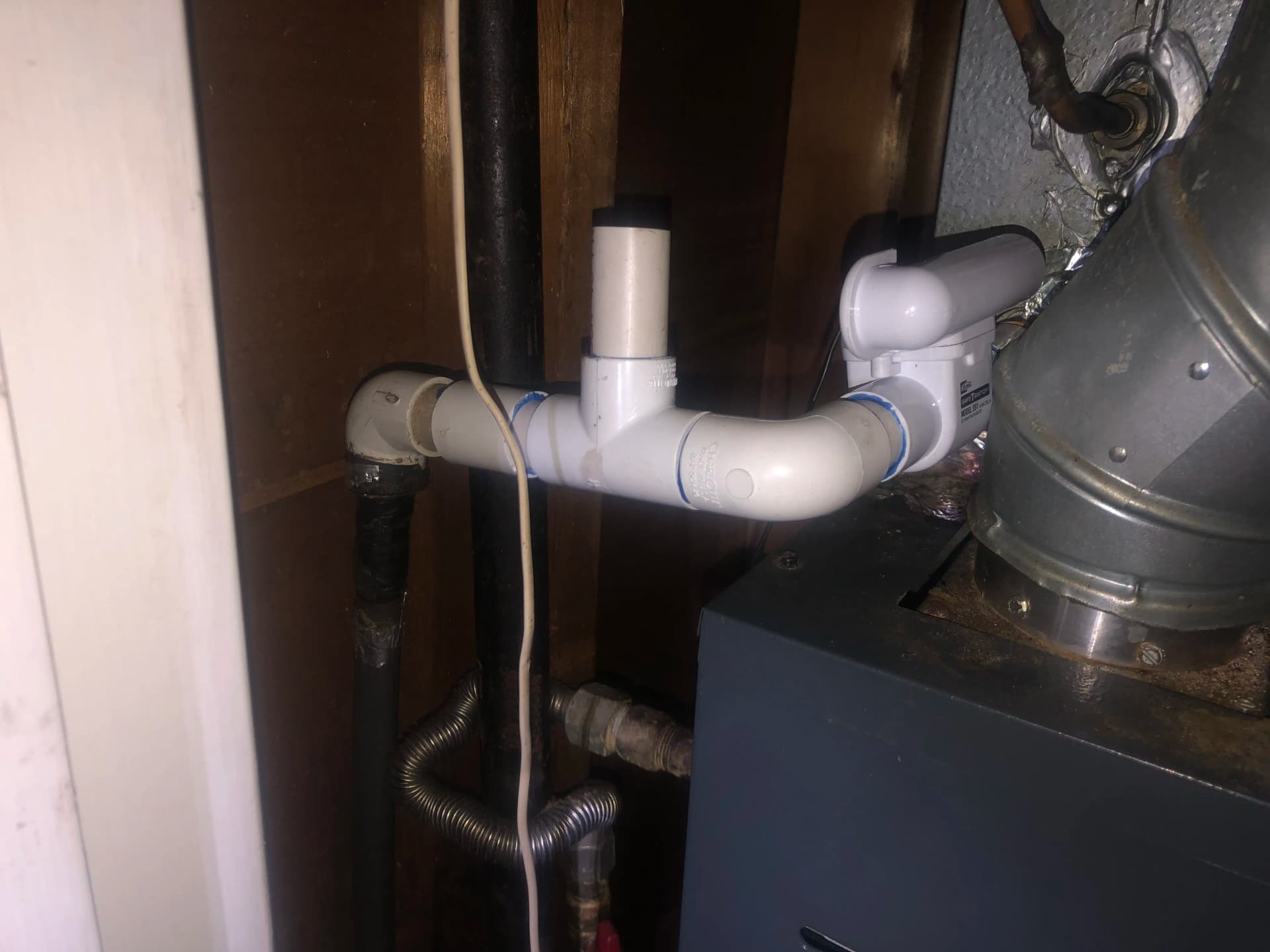 Gallery photos for Clogged Condensate Drain Line and Blower Assembly Cleaning: Image #3