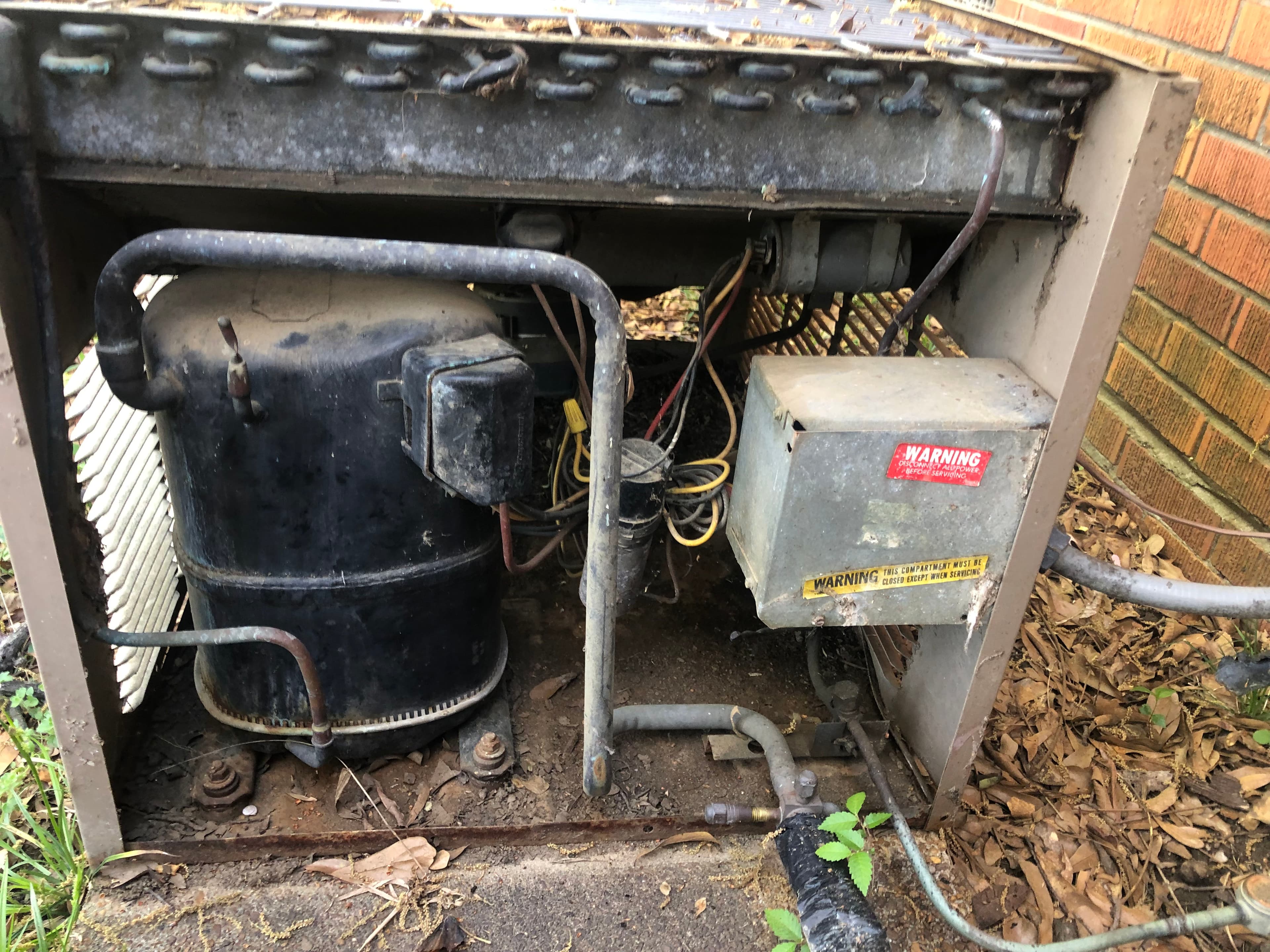 Project Old Failing Condenser Replaced With a Brand New Unit image
