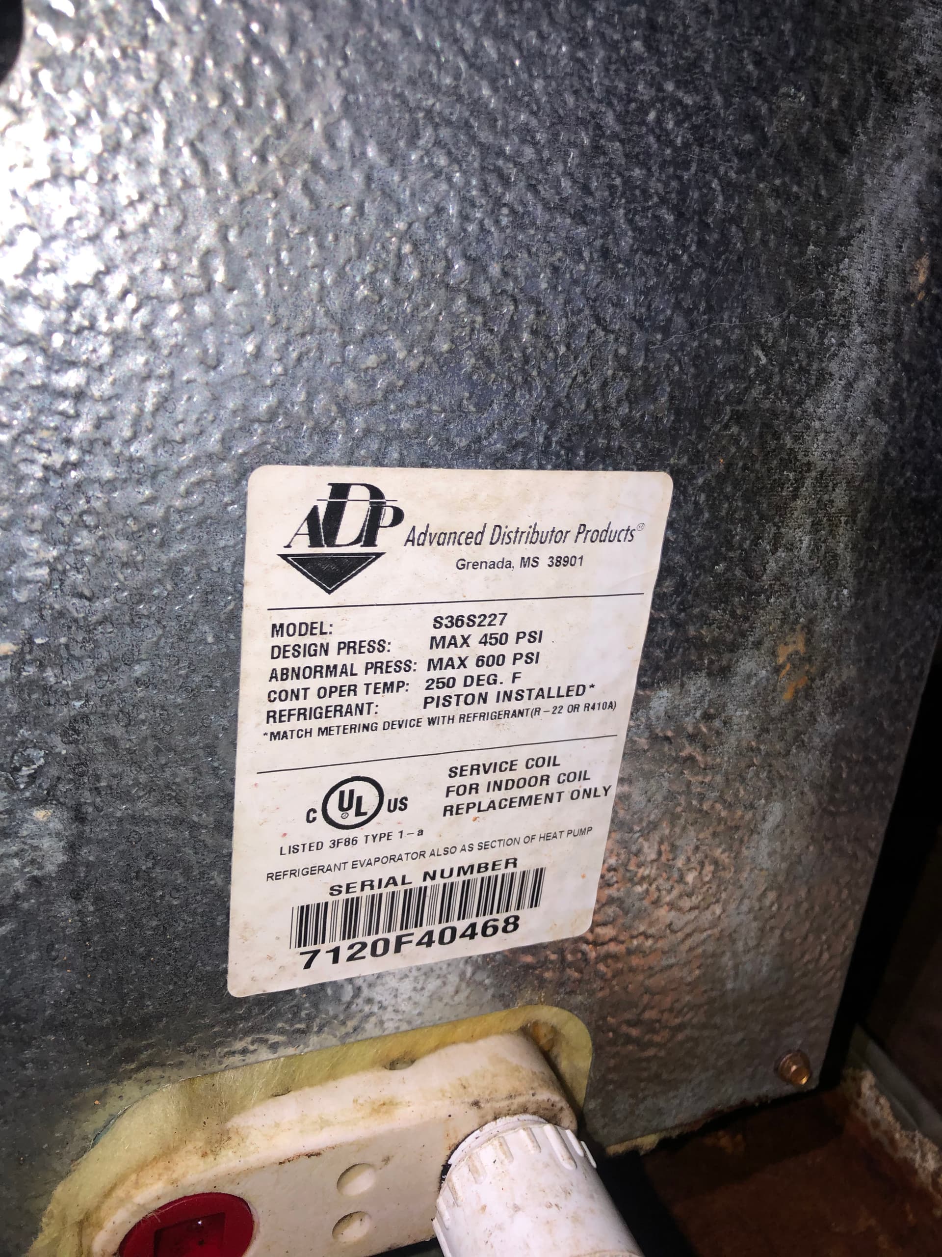 Gallery photos for A Clogged Condensate Drain Line Left This System in Bad Shape: Image #2