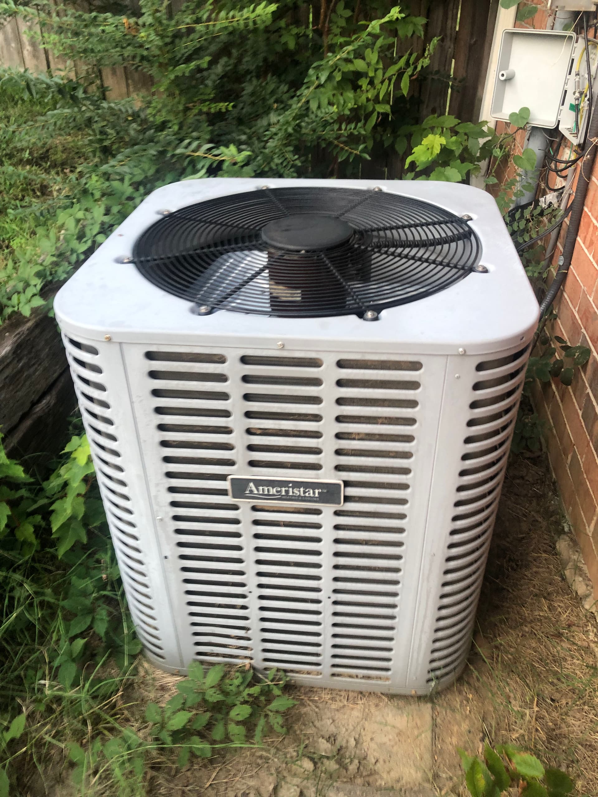 Gallery photos for Condenser Fan Motor Replacement on an Ameristar AC Unit: Image #4
