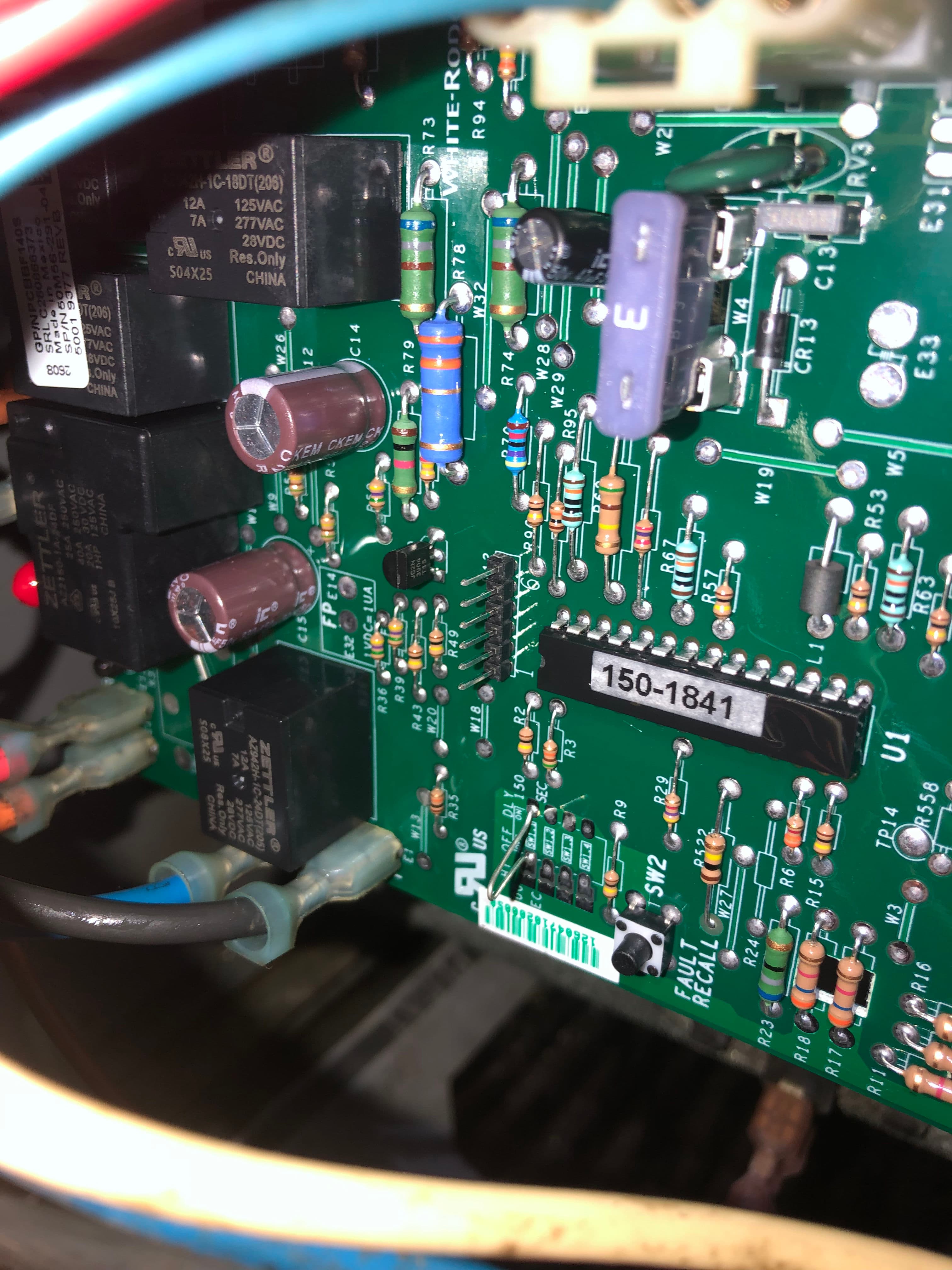 Project Bad AC Control Board Replaced and System Back Running image