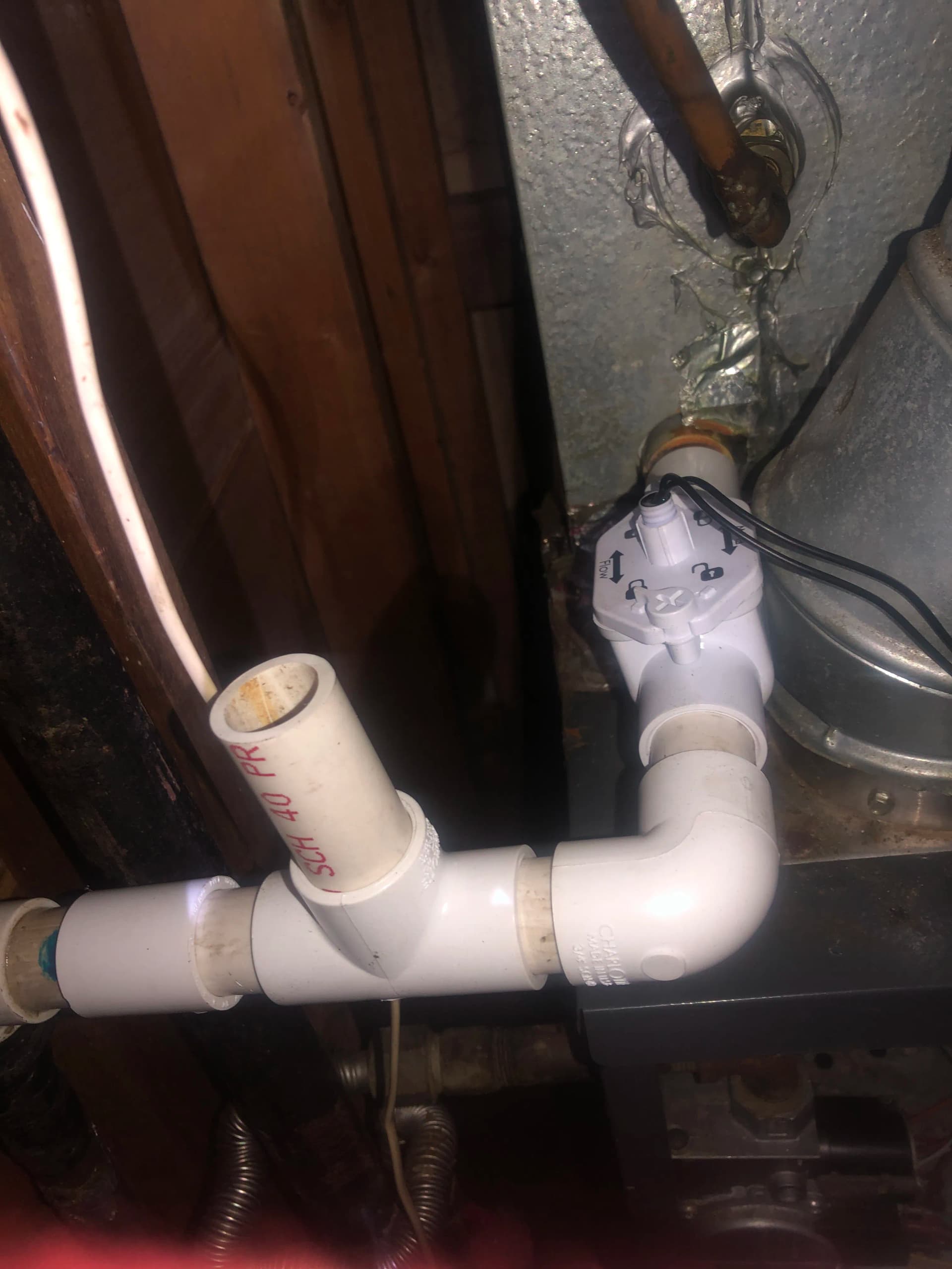 Gallery photos for Clogged Condensate Drain Line and Blower Assembly Cleaning: Image #4