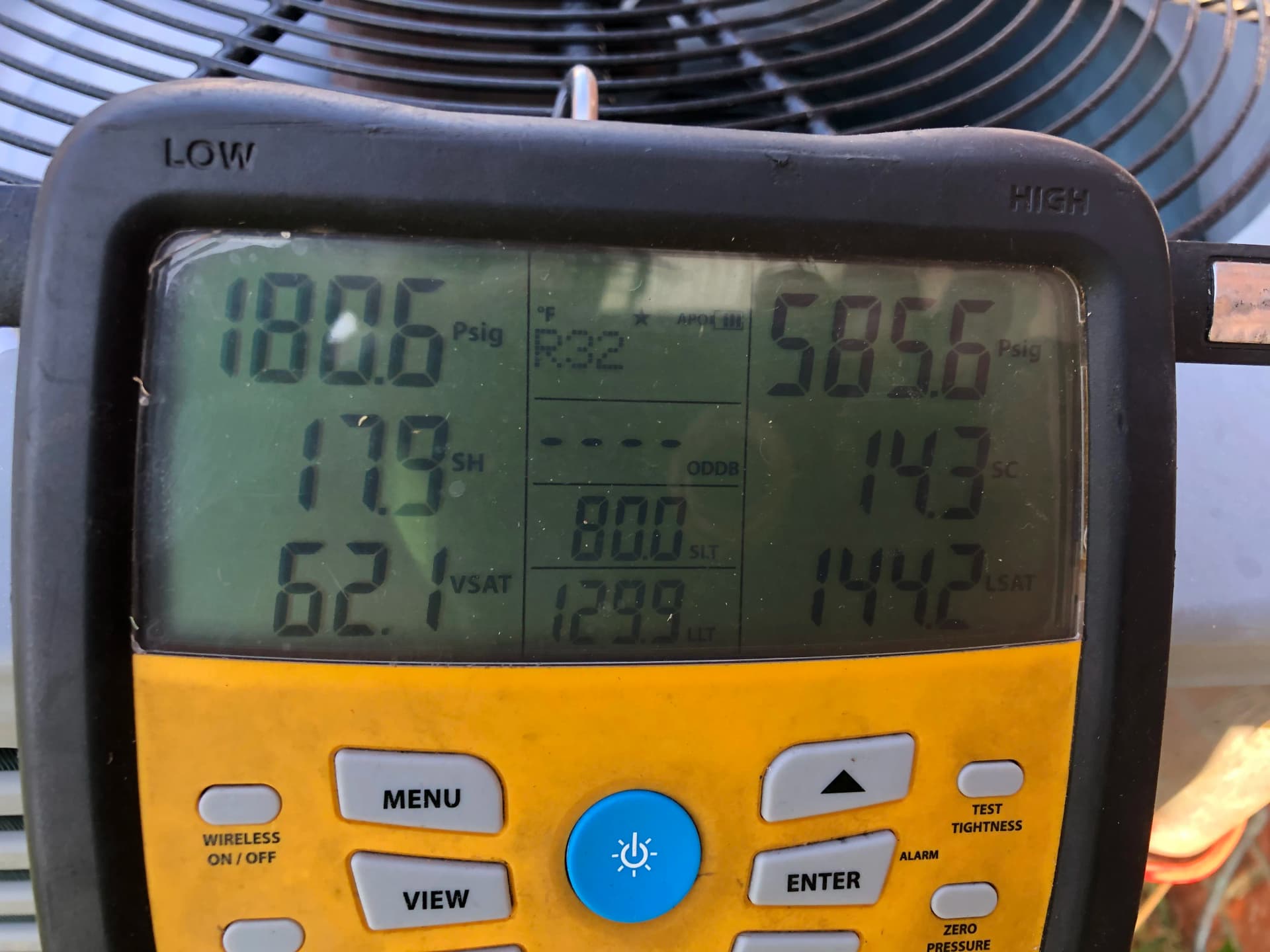 Bad High Pressure Switch Replaced and Condenser Coil Cleaned image