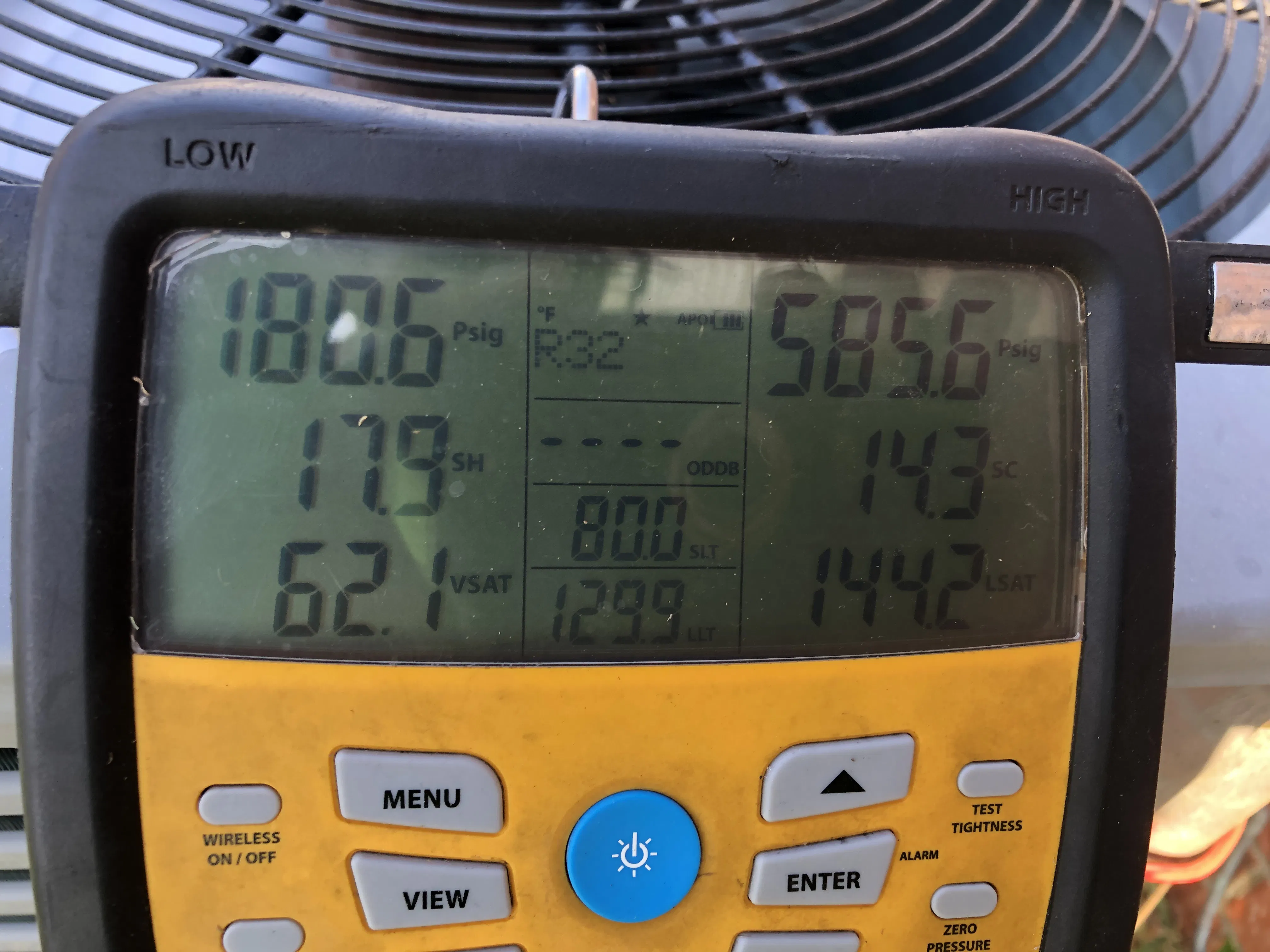 Project Bad High Pressure Switch Replaced and Condenser Coil Cleaned image