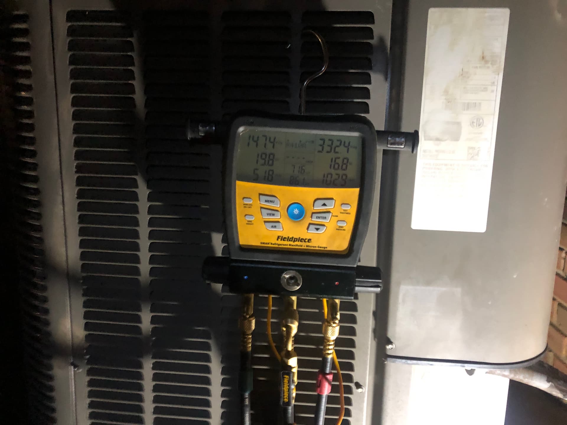 Gallery photos for AC Maintenance Done Right - Coil Cleaning, Blower Wheel and Capacitor Swap: Image #4
