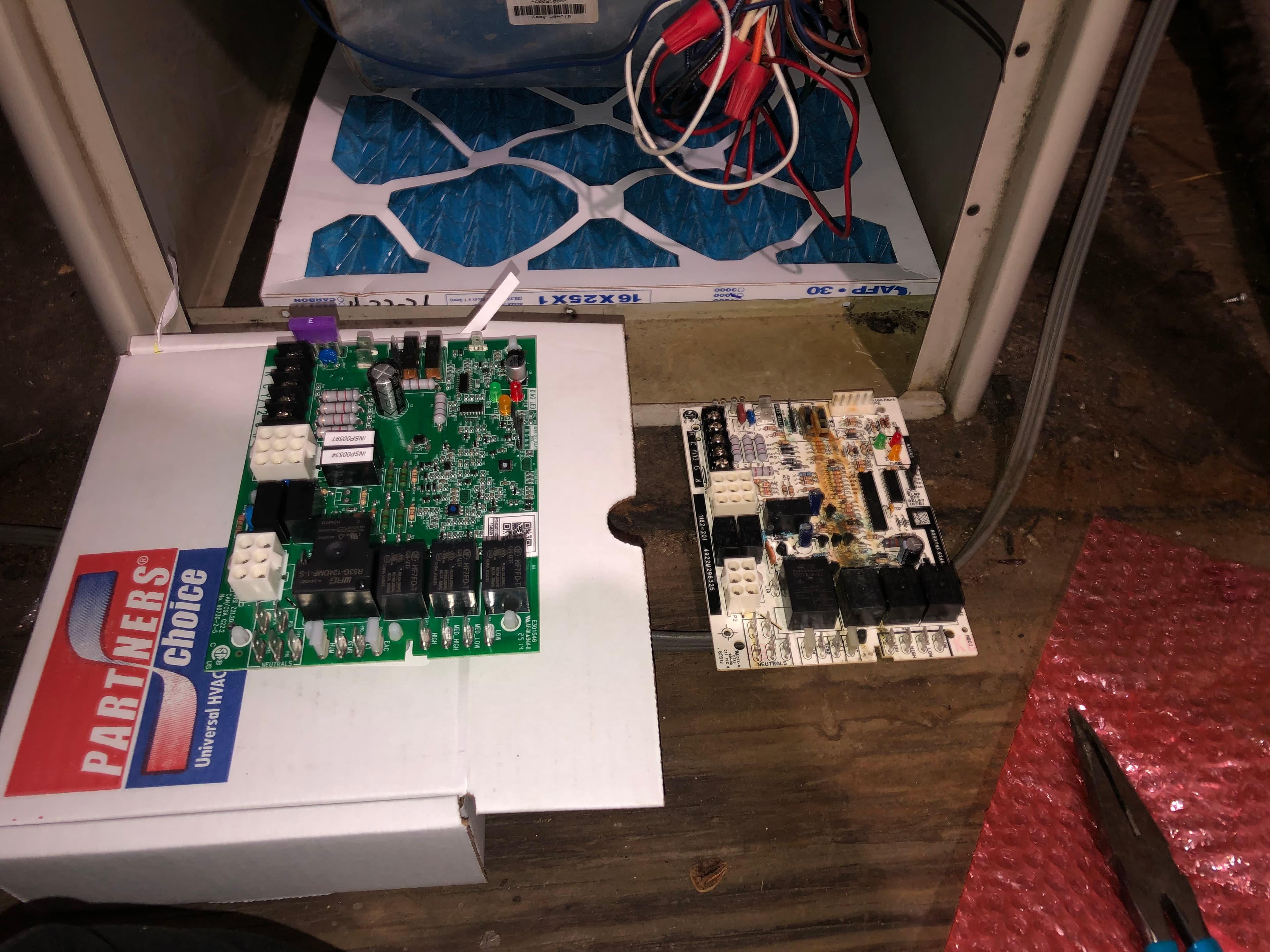 Project Furnace Control Board Replacement That Got the Heat Back On image