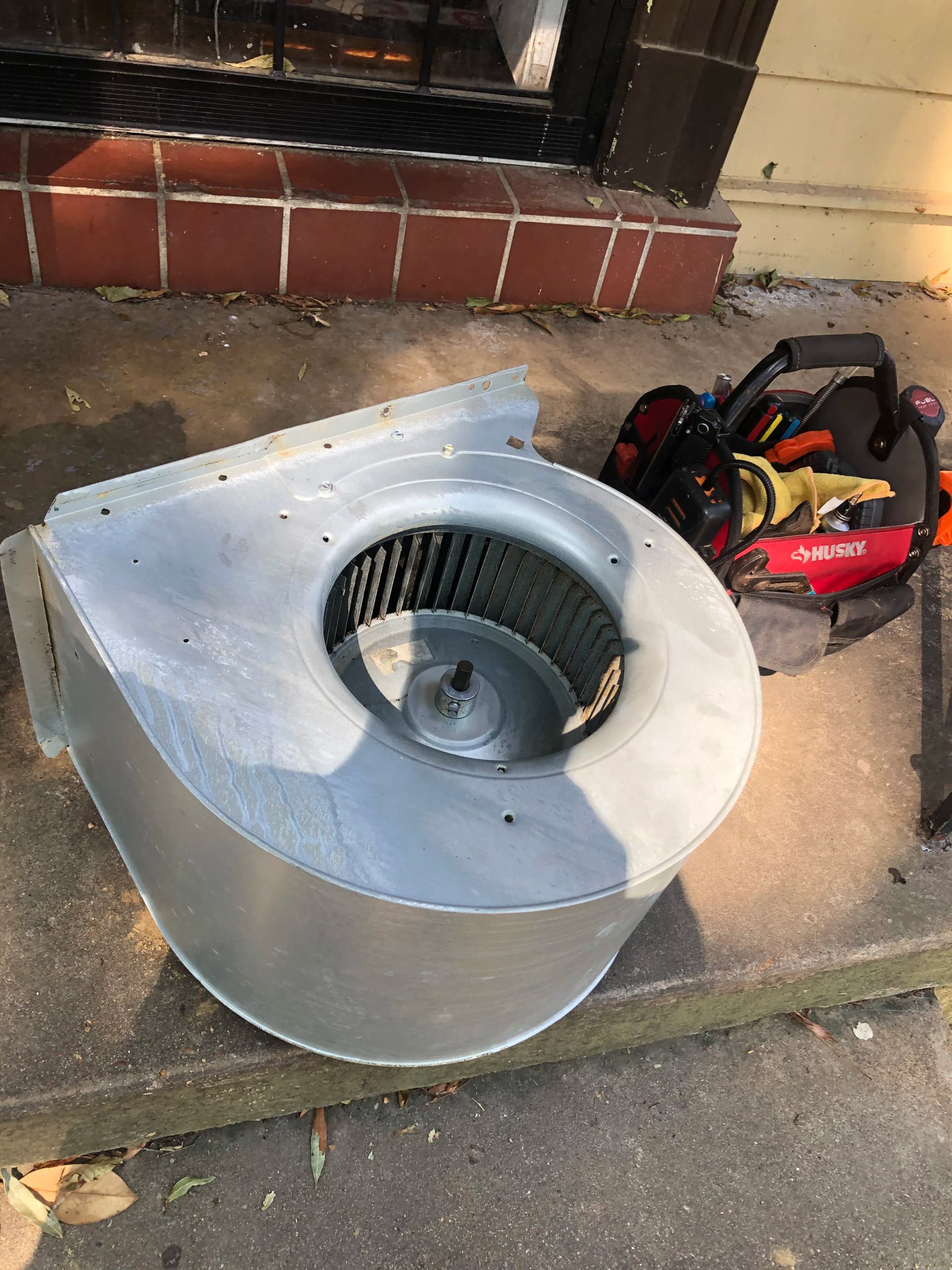 Gallery photos for Dirty Blower Wheel and Clogged Drain Line Cleaned and Cleared: Image #5