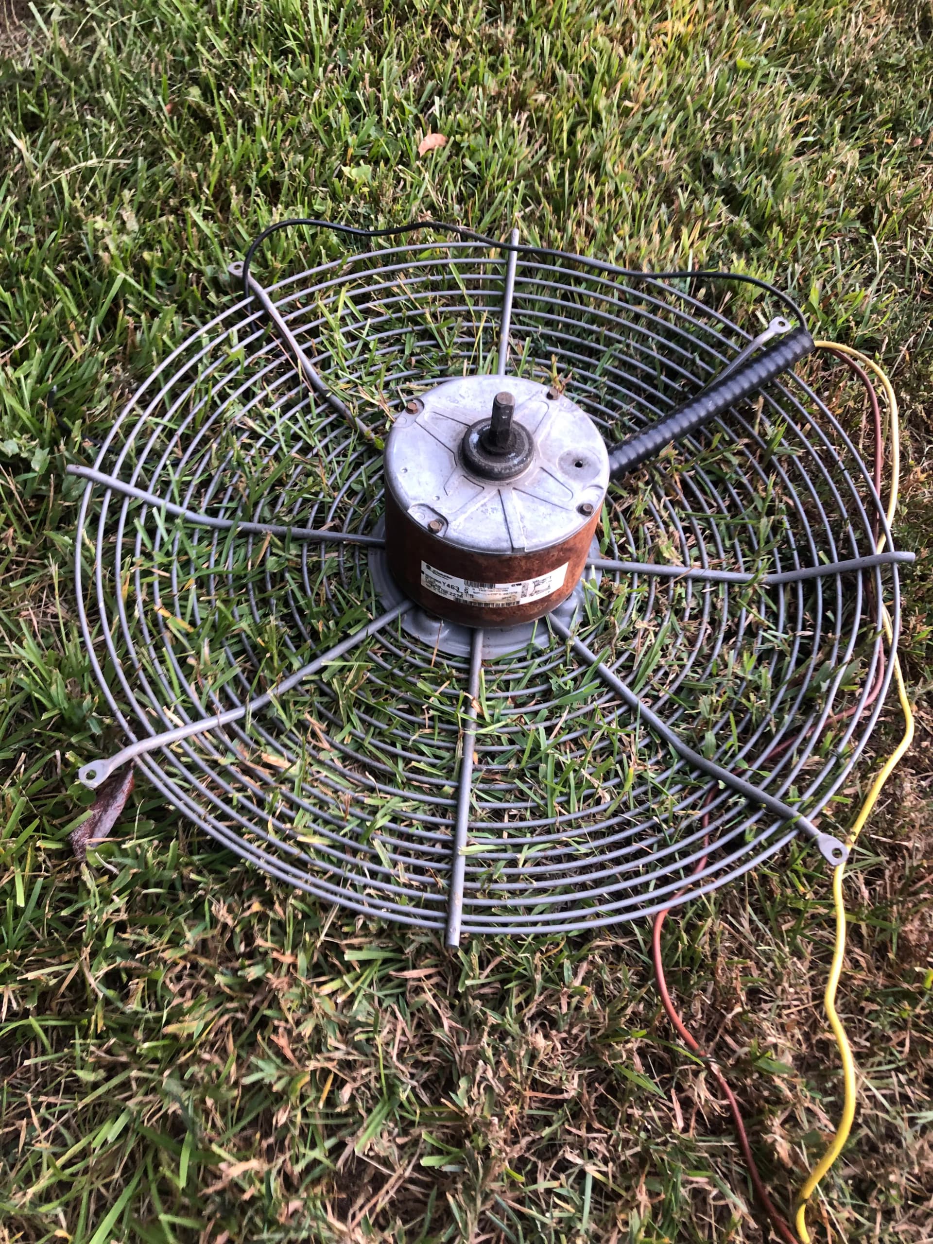 Worn Condenser Fan Motor Replaced to Restore Reliable Cooling image