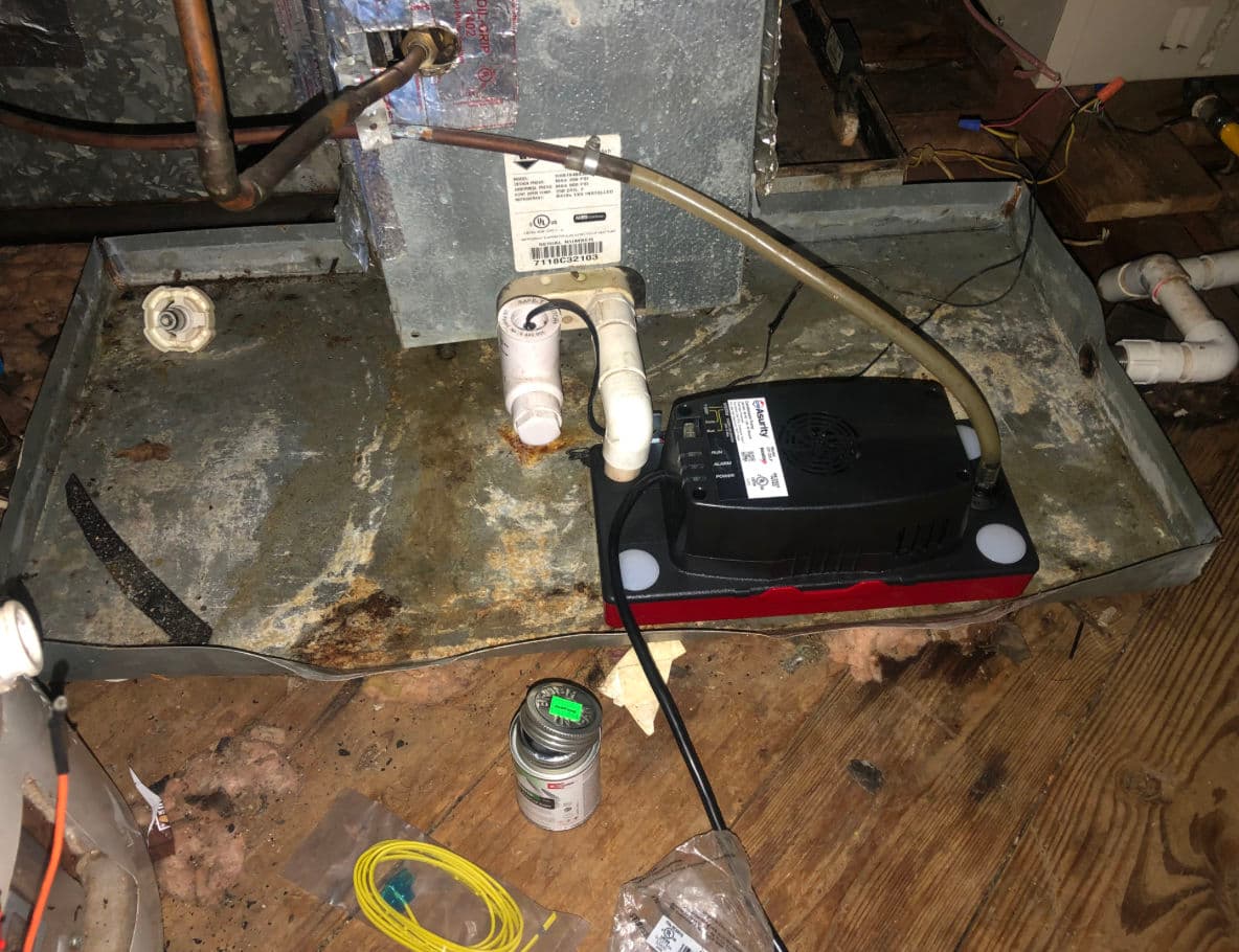 Gallery photos for Condensate Pump Replacement That Stops the Mess: Image #5