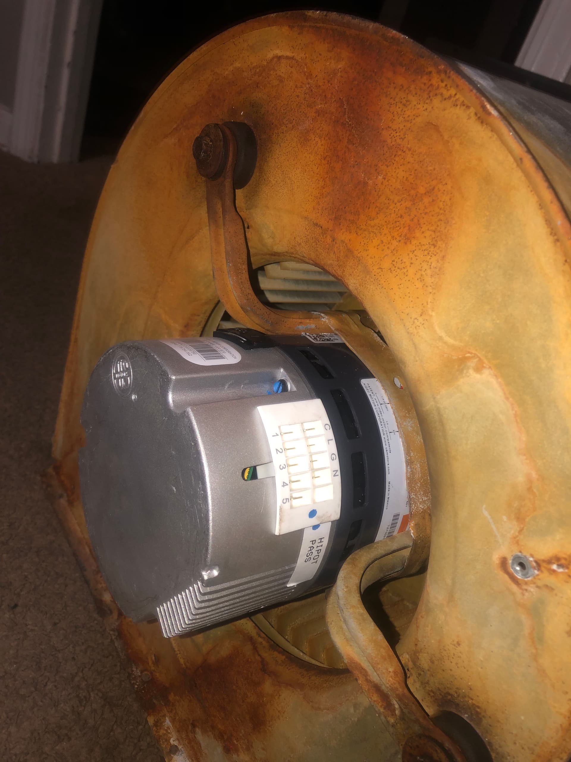 Gallery photos for ECM Blower Motor Replacement That Got the Air Moving Again: Image #3