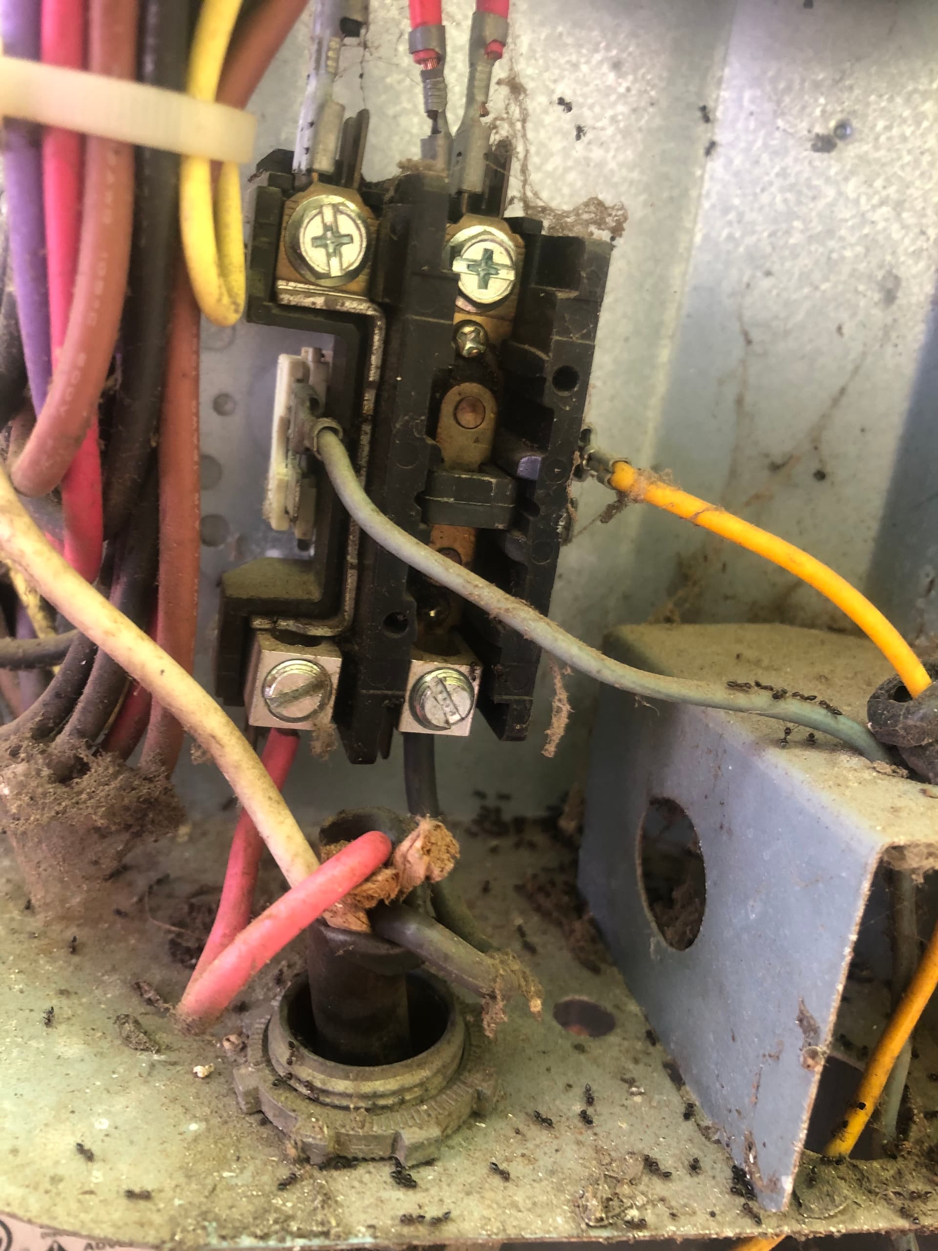 Gallery photos for AC Not Cooling? A Worn Contactor Was the Whole Problem: Image #2
