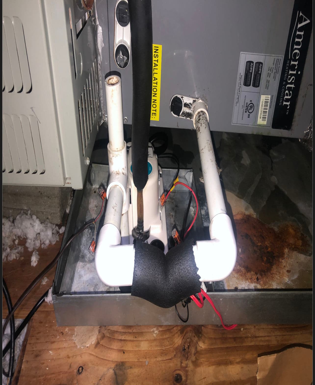 AC Condensation Repair That Stopped Water Damage in Its Tracks image