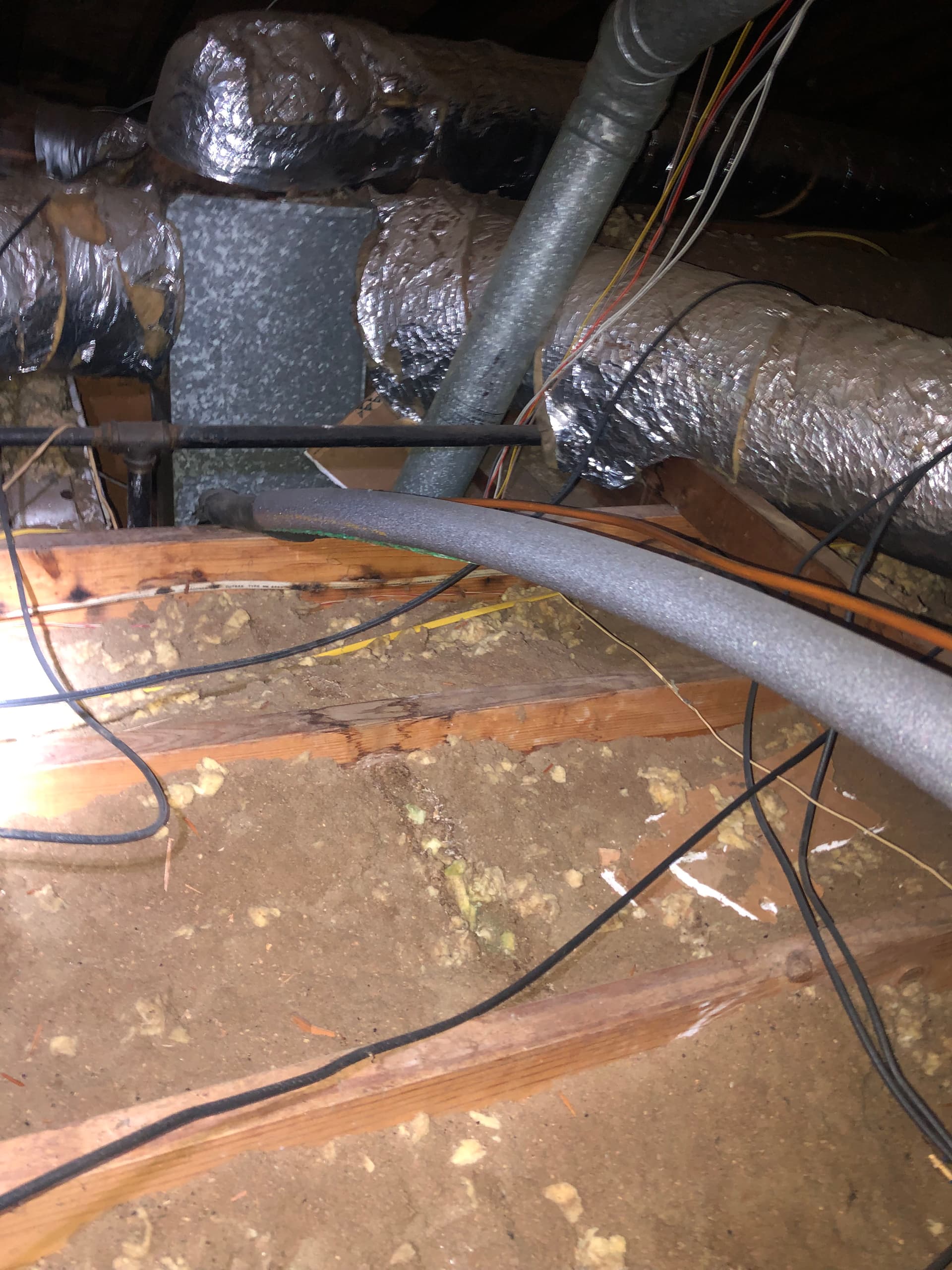 Gallery photos for Why Your AC Struggles When Attic Refrigerant Lines Are Uninsulated: Image #1