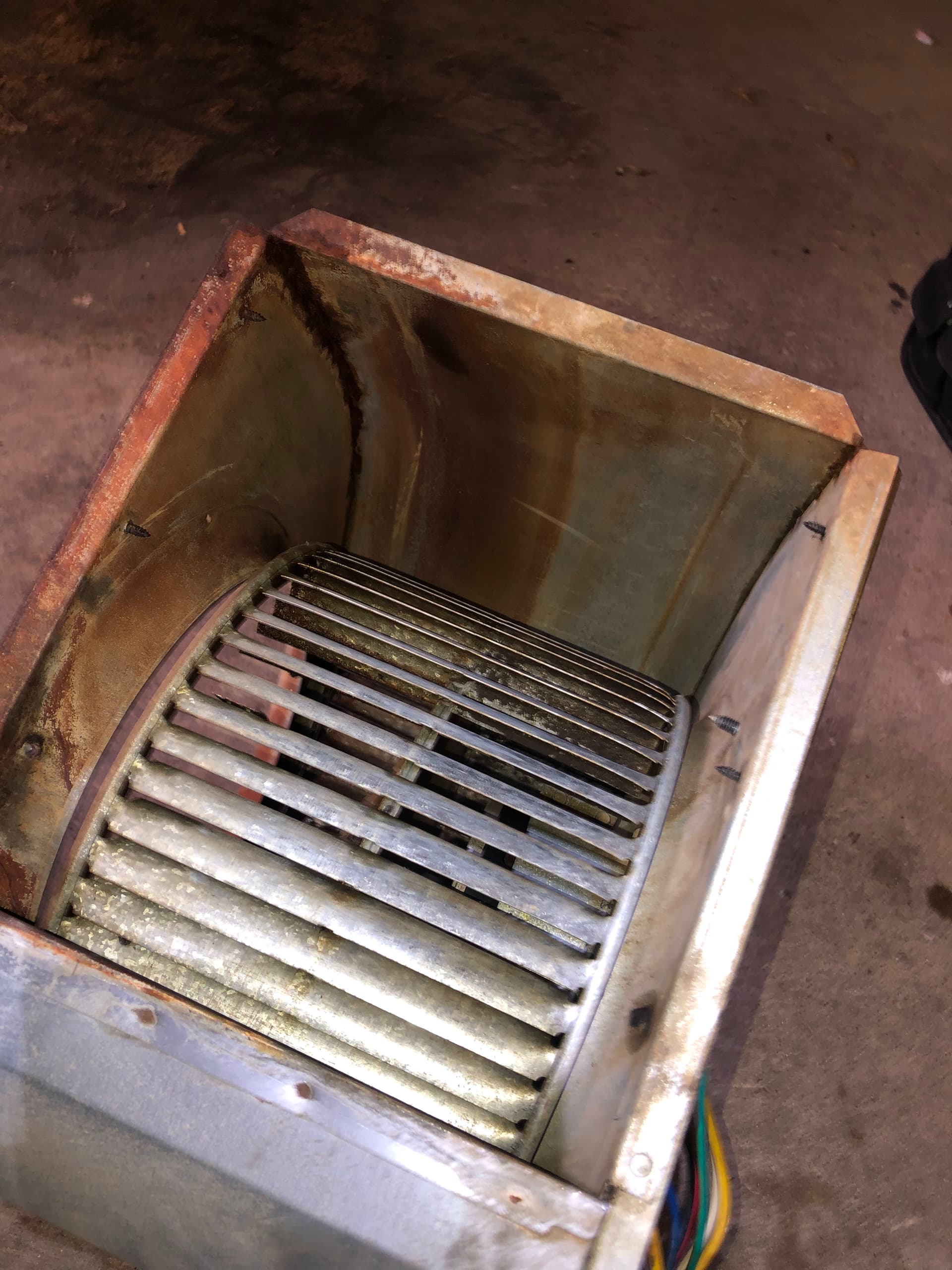 Gallery photos for Blower Assembly Pull and Clean Before and After: Image #6