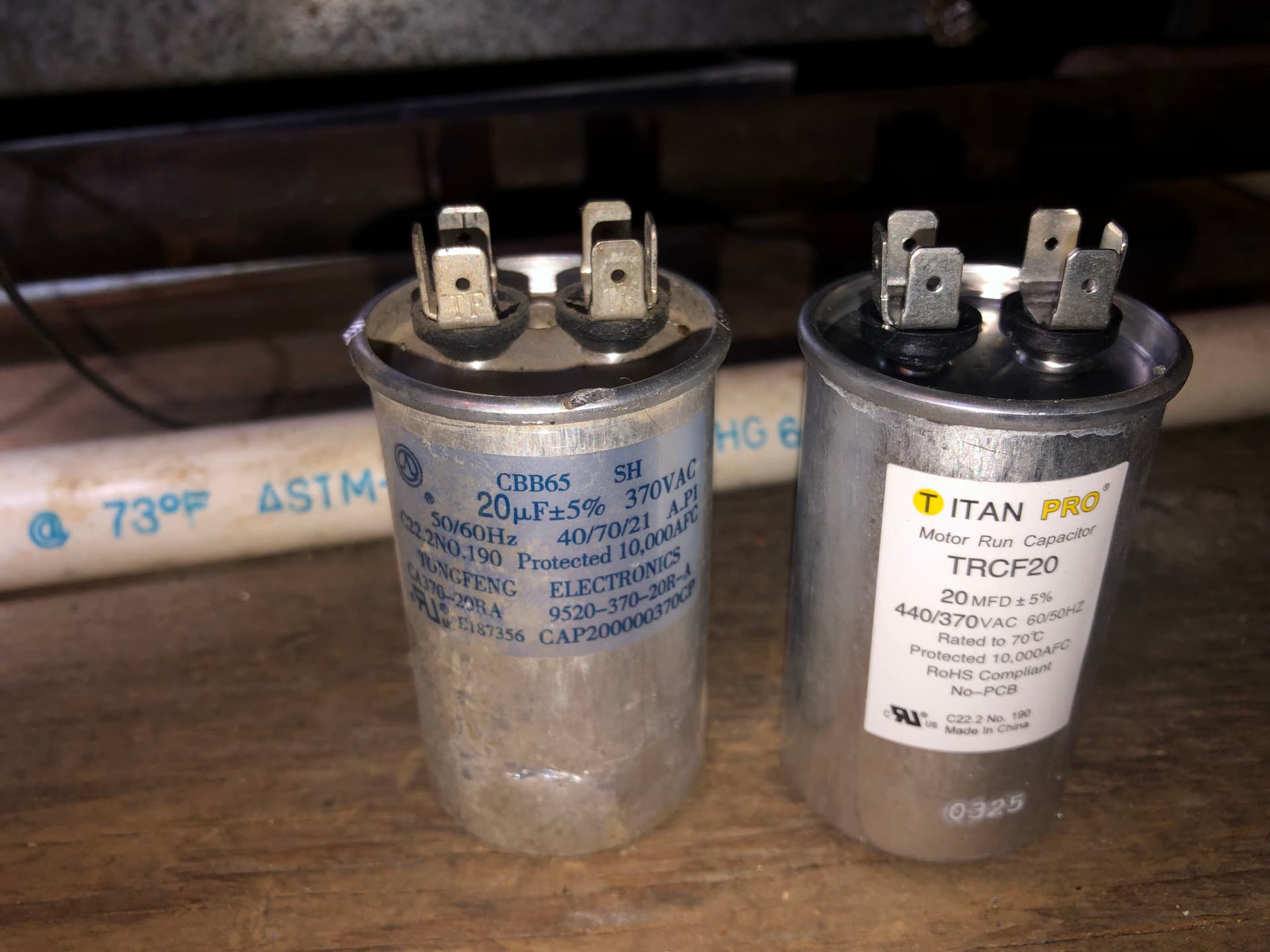 Gallery photos for AC Maintenance Done Right - Coil Cleaning, Blower Wheel and Capacitor Swap: Image #3