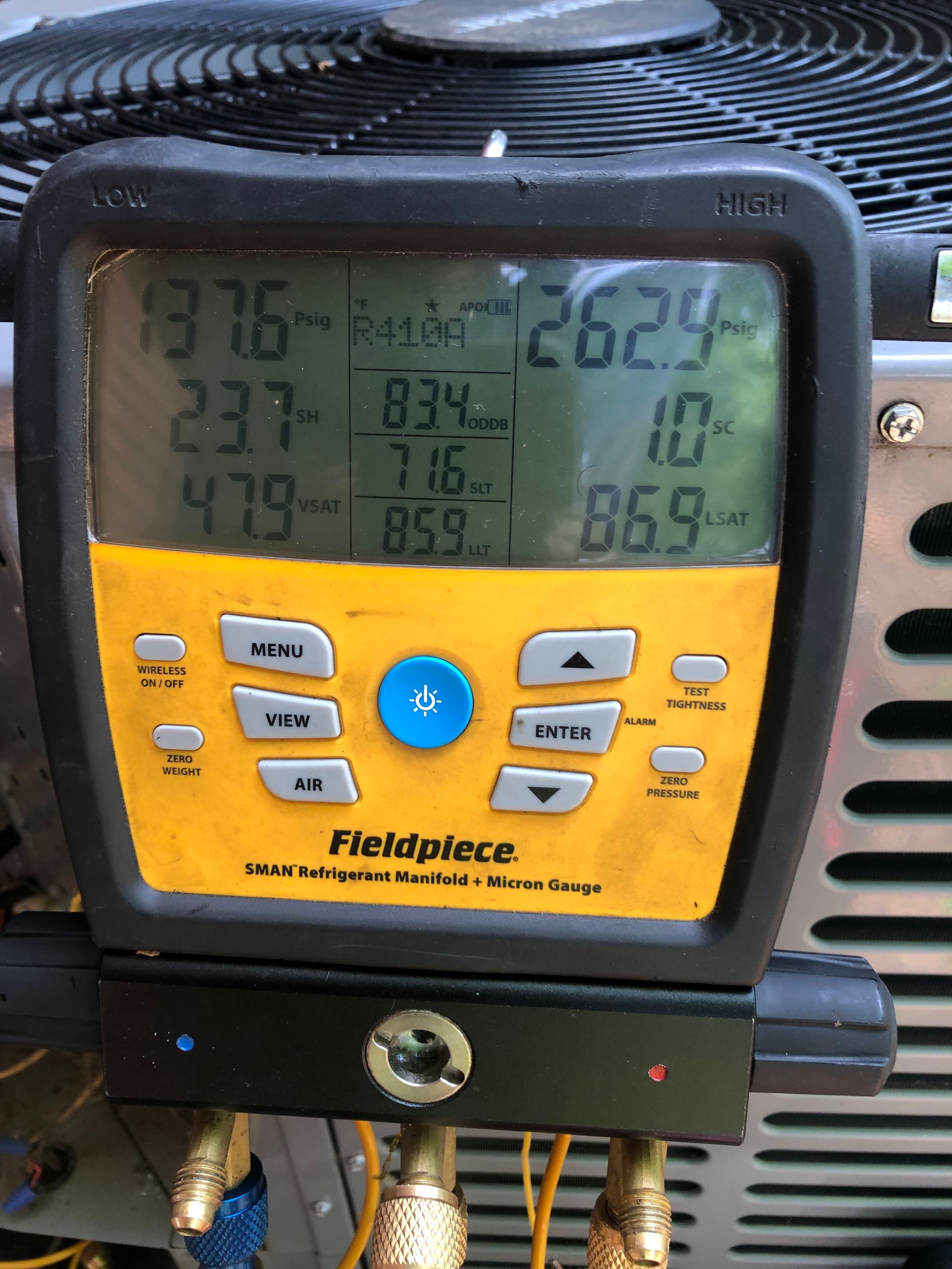 Gallery photos for AC Tune-Up Gone Right - Refrigerant Top-Off and Fresh Filters: Image #2