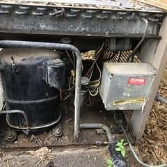 Gallery photos for Worn-Out Condenser Unit Replaced and System Back Running: Image #3