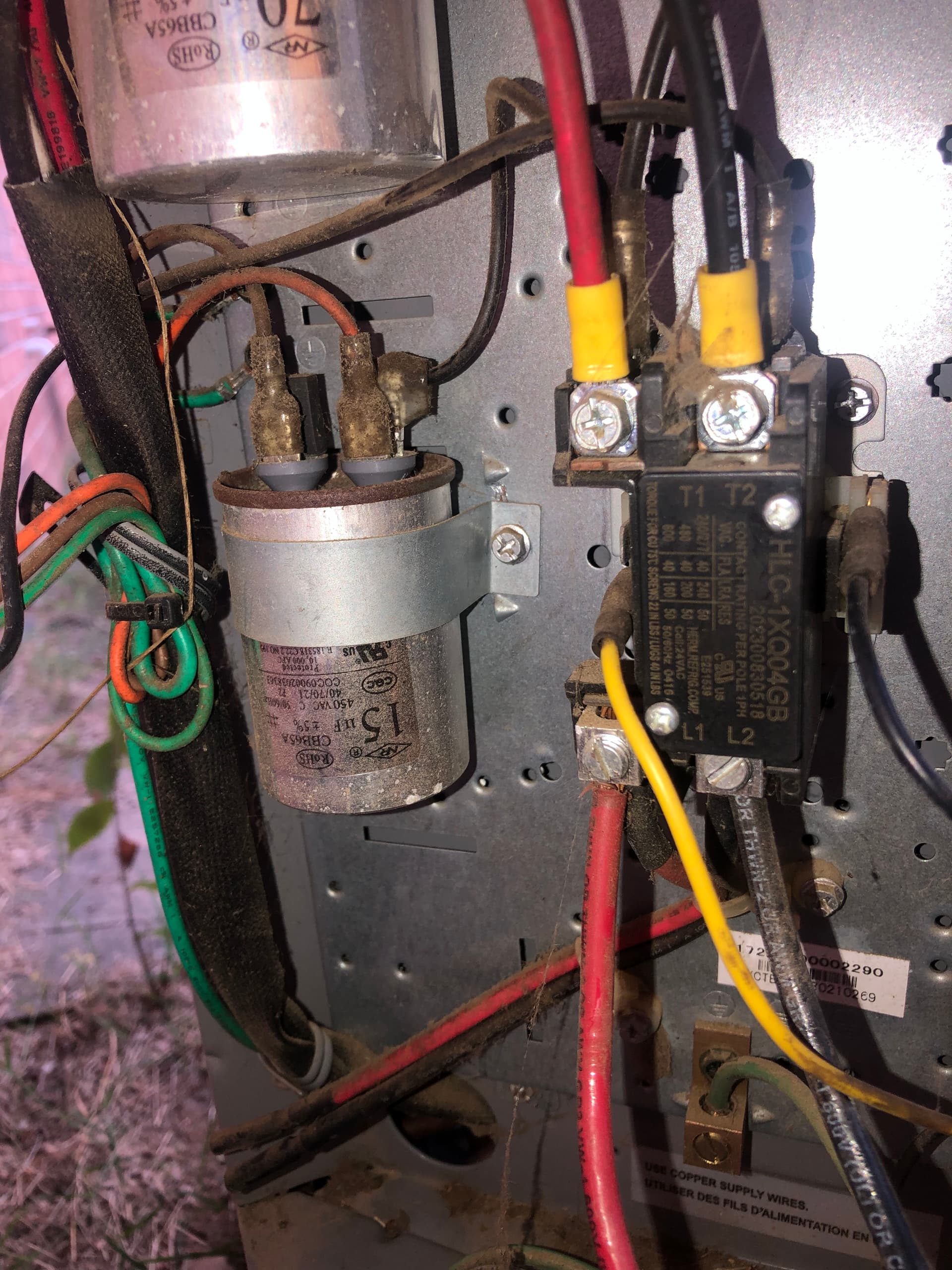 Gallery photos for Condenser Fan Motor Replacement on an Ameristar AC Unit: Image #3