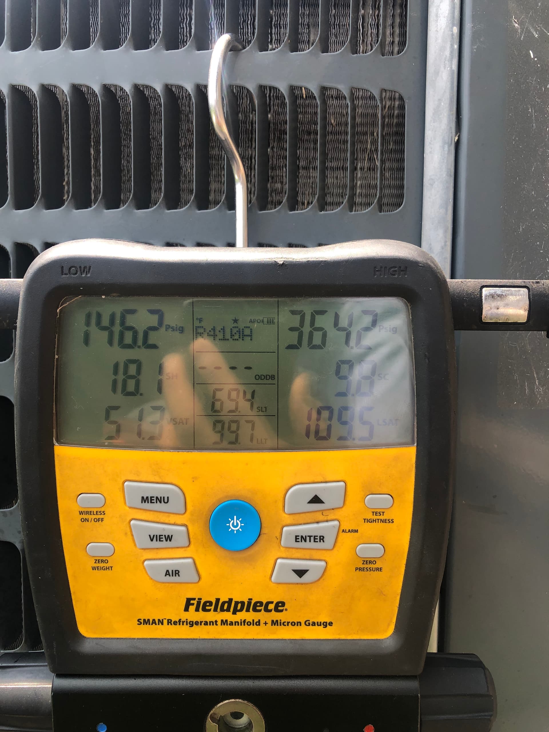 Gallery photos for Dual Capacitor Replacement and Refrigerant Recharge Gets AC Cooling Again: Image #3