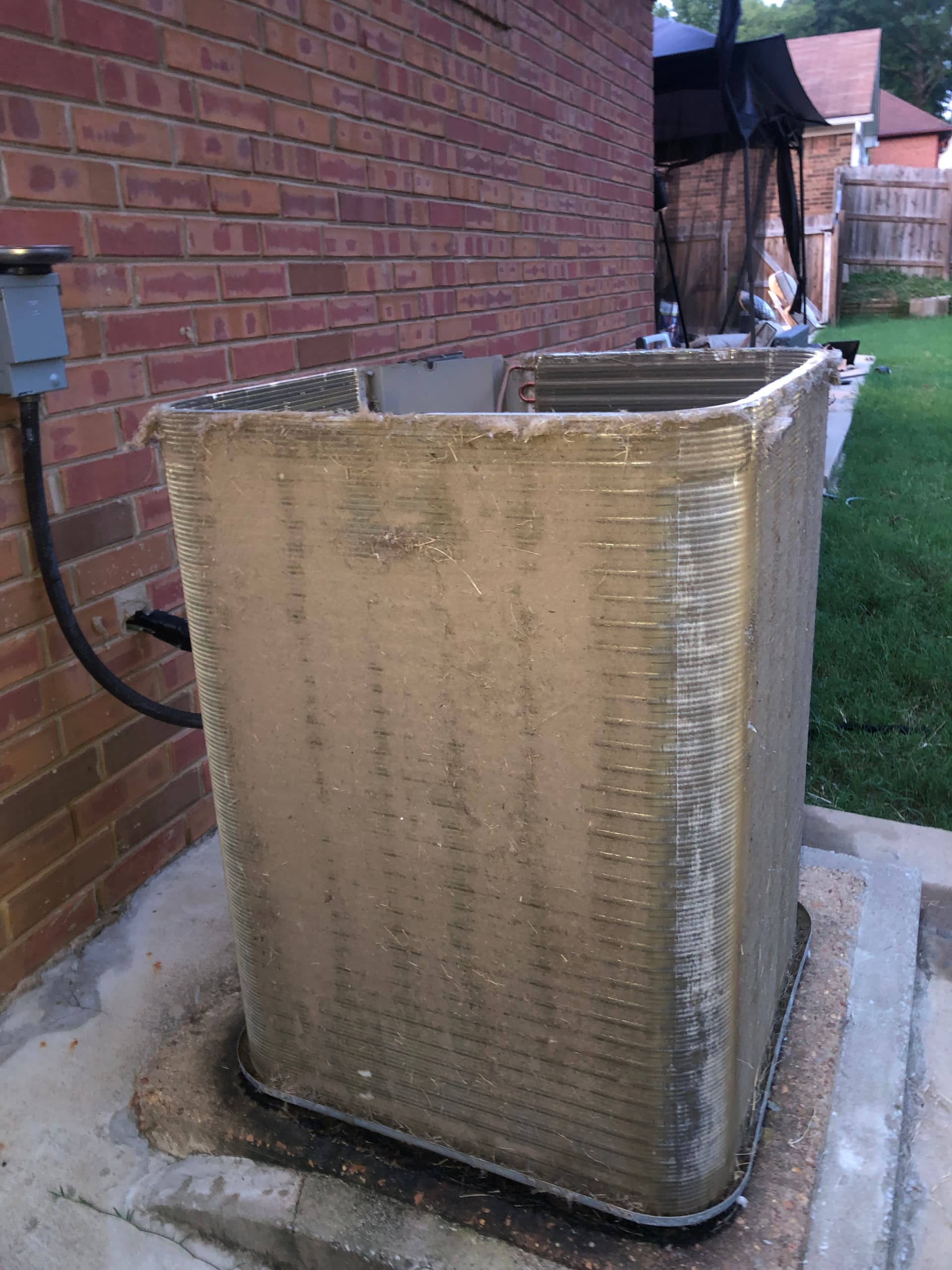 Gallery photos for AC Maintenance Done Right - Coil Cleaning, Blower Wheel and Capacitor Swap: Image #1