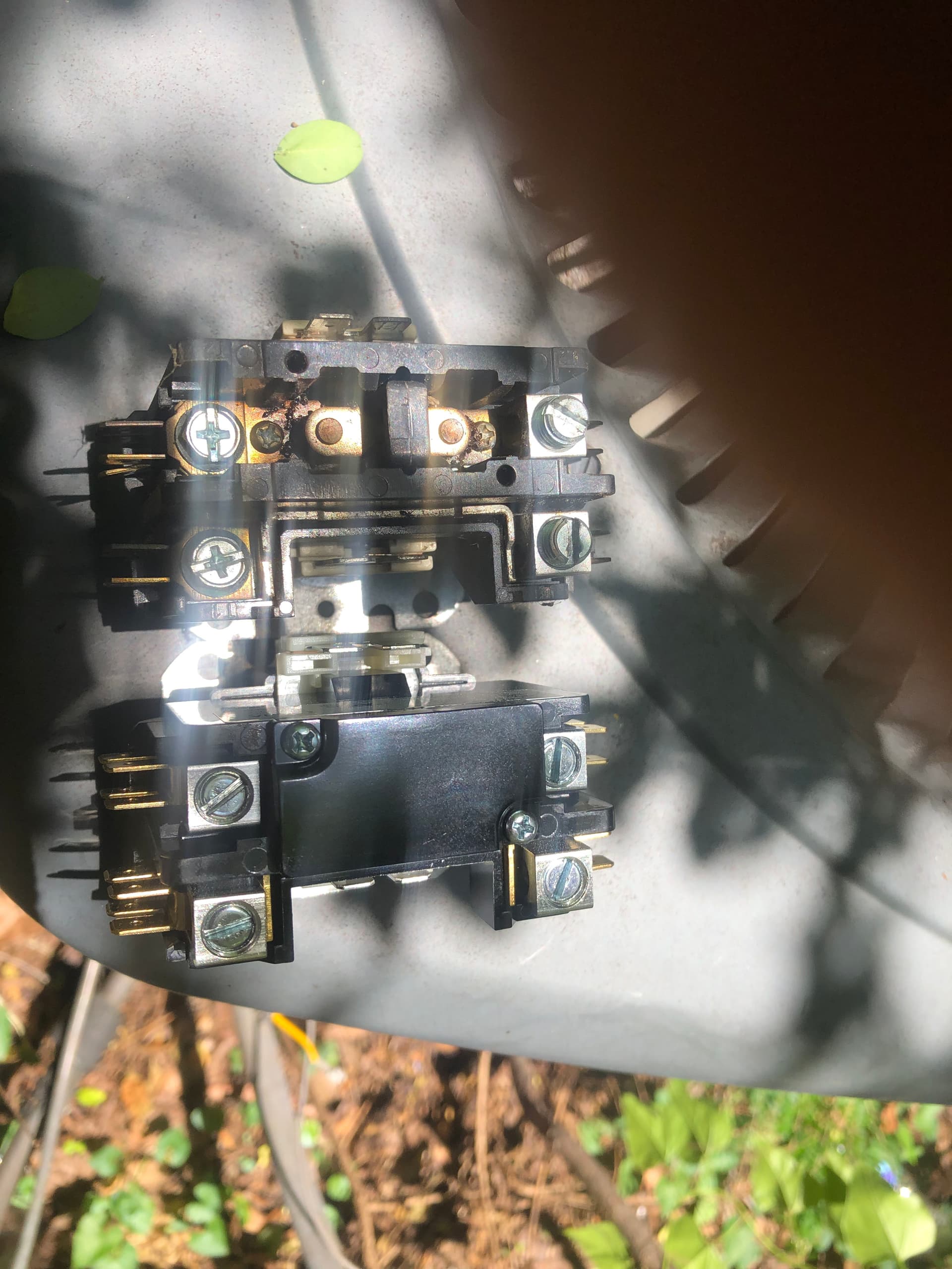 Gallery photos for AC Not Cooling? A Worn Contactor Was the Whole Problem: Image #1