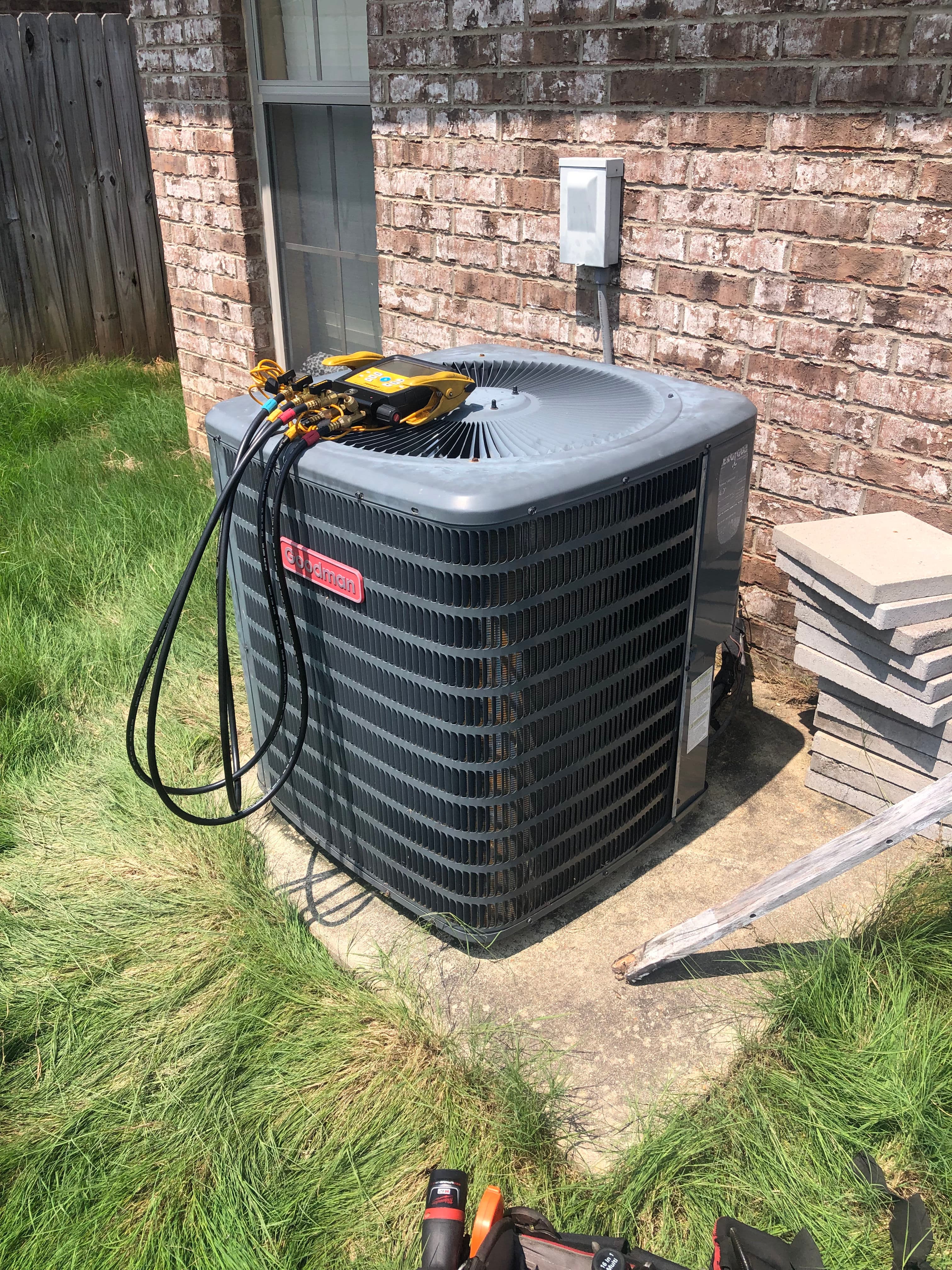 Project Dual Capacitor Replacement and Refrigerant Recharge Gets AC Cooling Again image
