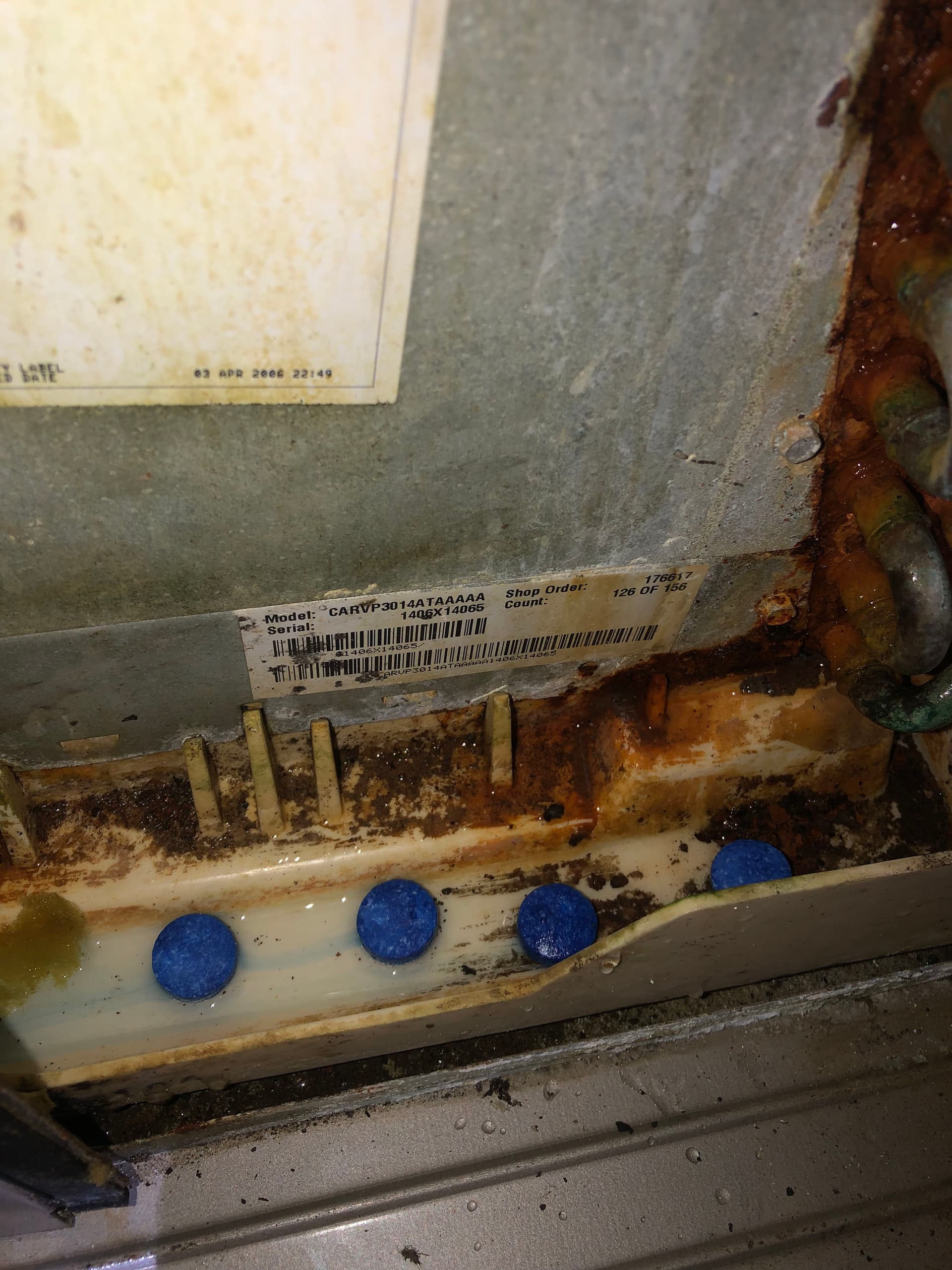 A Clogged Condensate Drain Line Cleared Before It Caused Real Damage