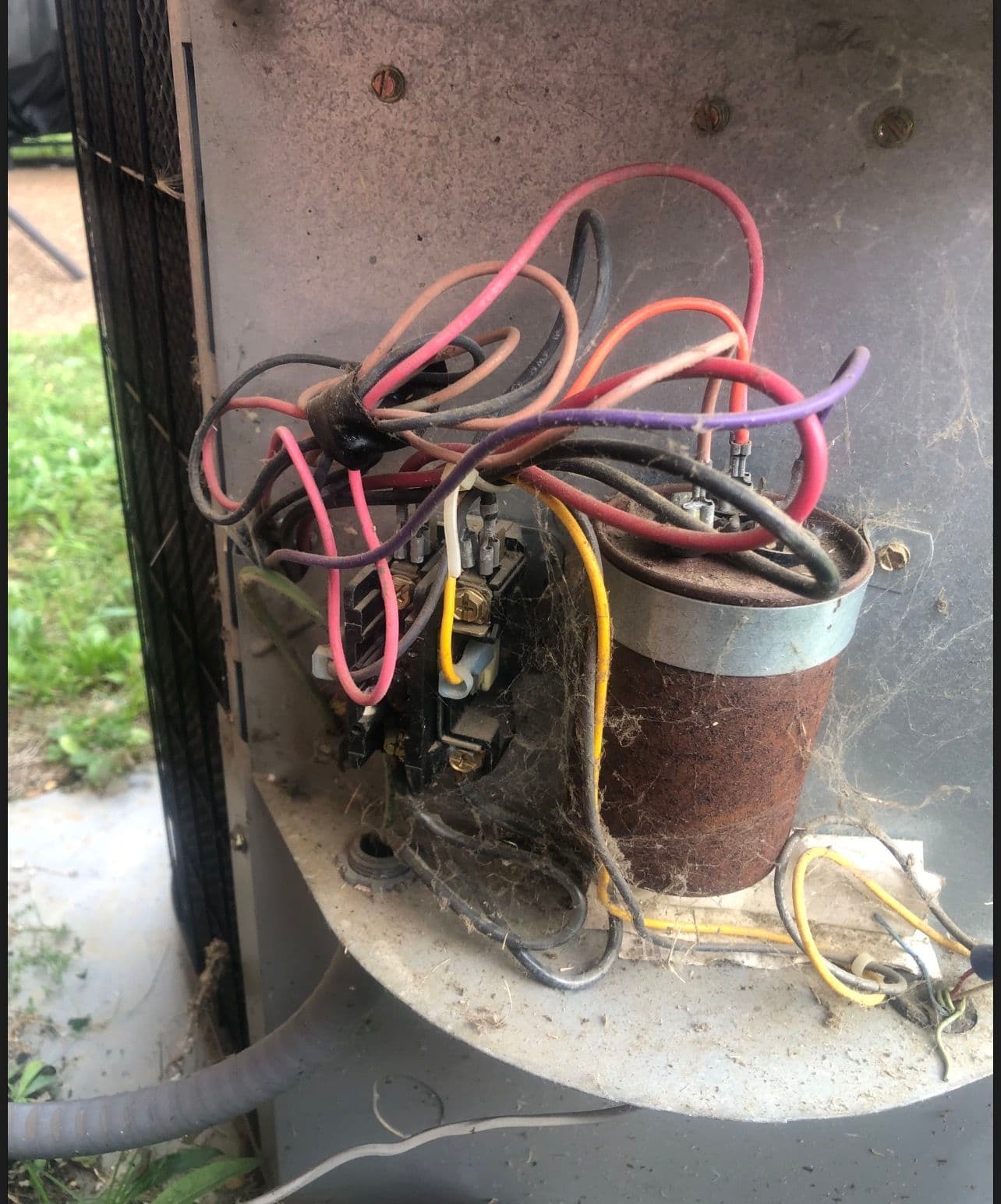 AC Repair in Memphis - Capacitor Replacement and Hard Start Kit Install image