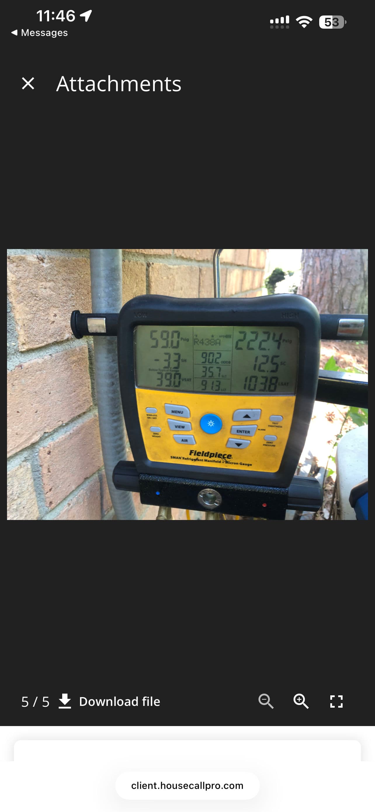 Gallery photos for AC Inspection, Refrigerant Recharge and System Diagnostics Done Right: Image #3